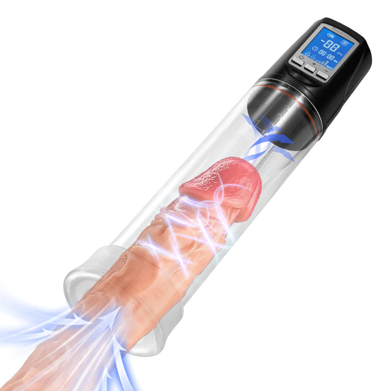 Typhoon Automatic 2 Suction Modes Vacuum Penis Pump LCD